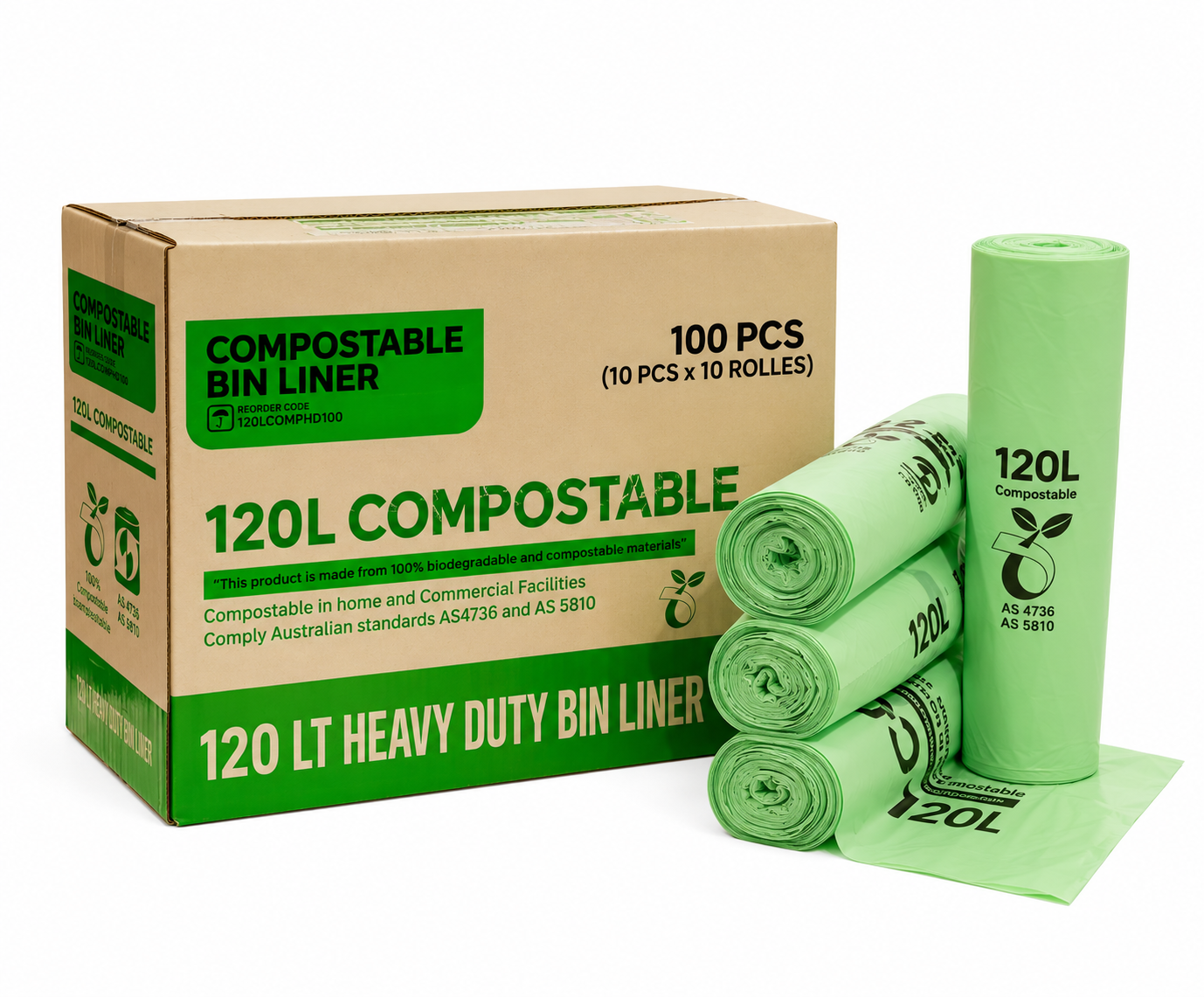 120L Compostable Bin Liner